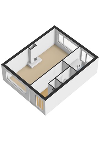 Floorplan - Roelof de Roverlaan 30, 3417 BB Montfoort